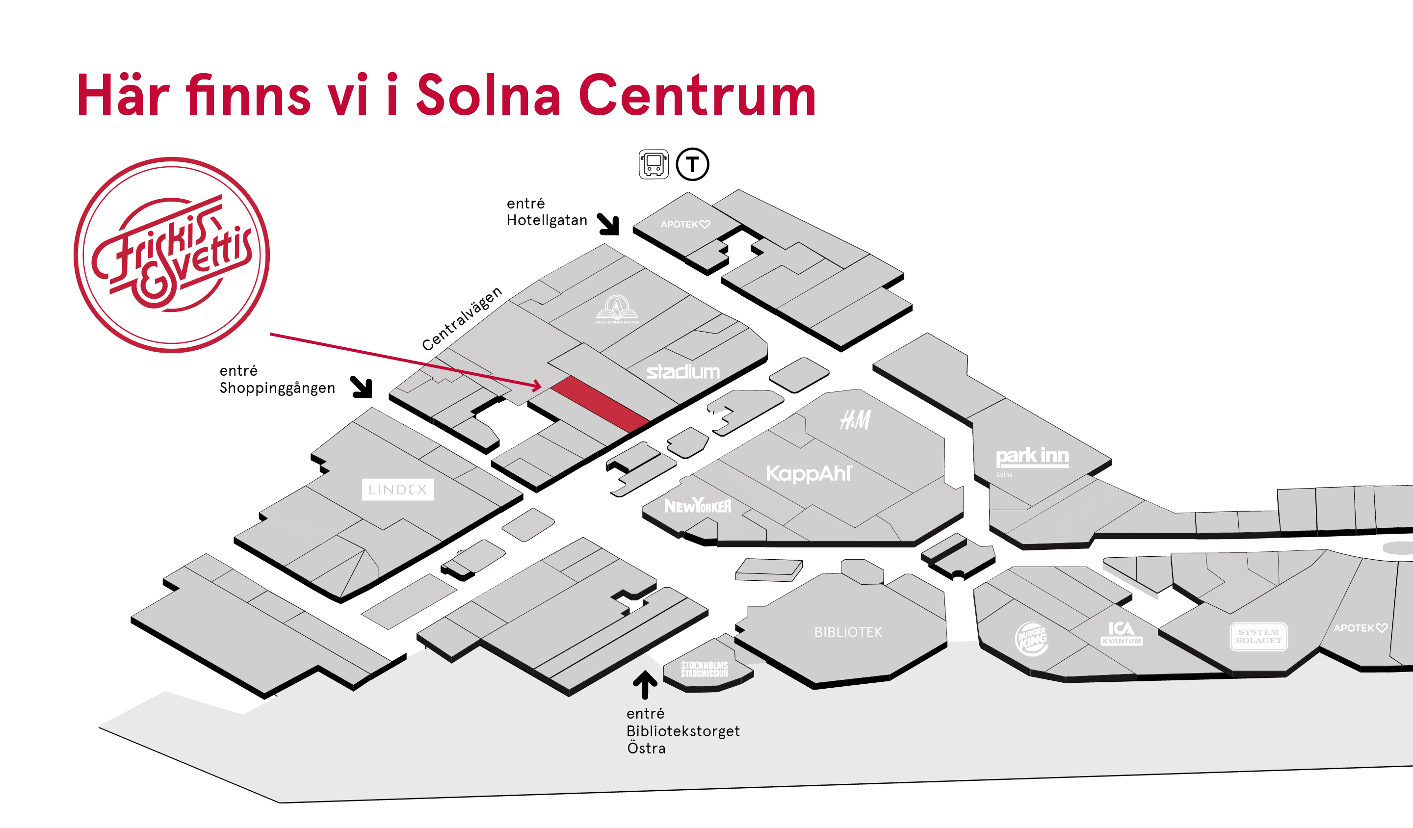 Solna Centrum Karta | Karta