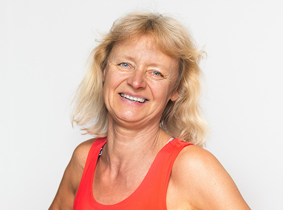 Ann-Mari Jerner, funktionär på Friskis&Svettis Enköping