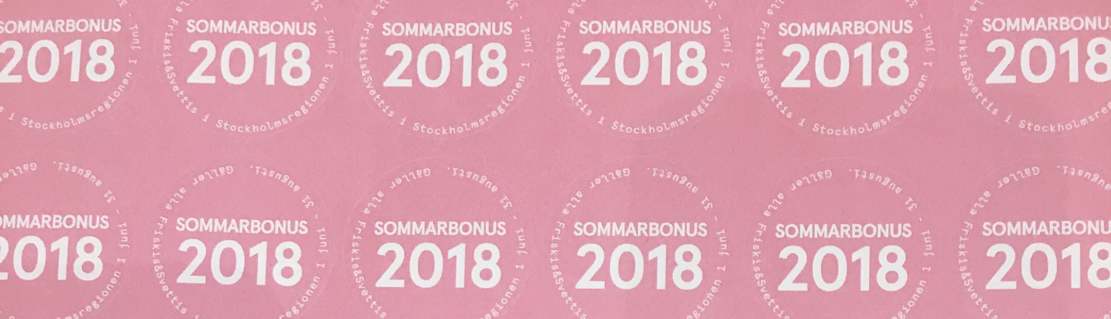 Friskis Sollentuna Sommarbonus 2018