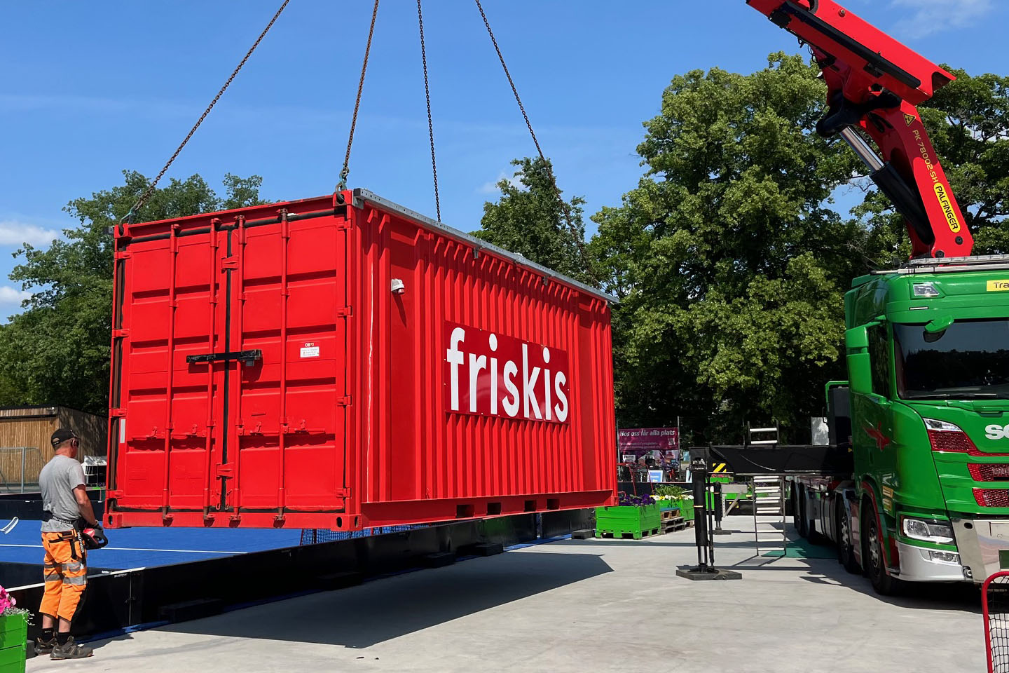 Friskis&Svettis på Uppsala Summer Zone