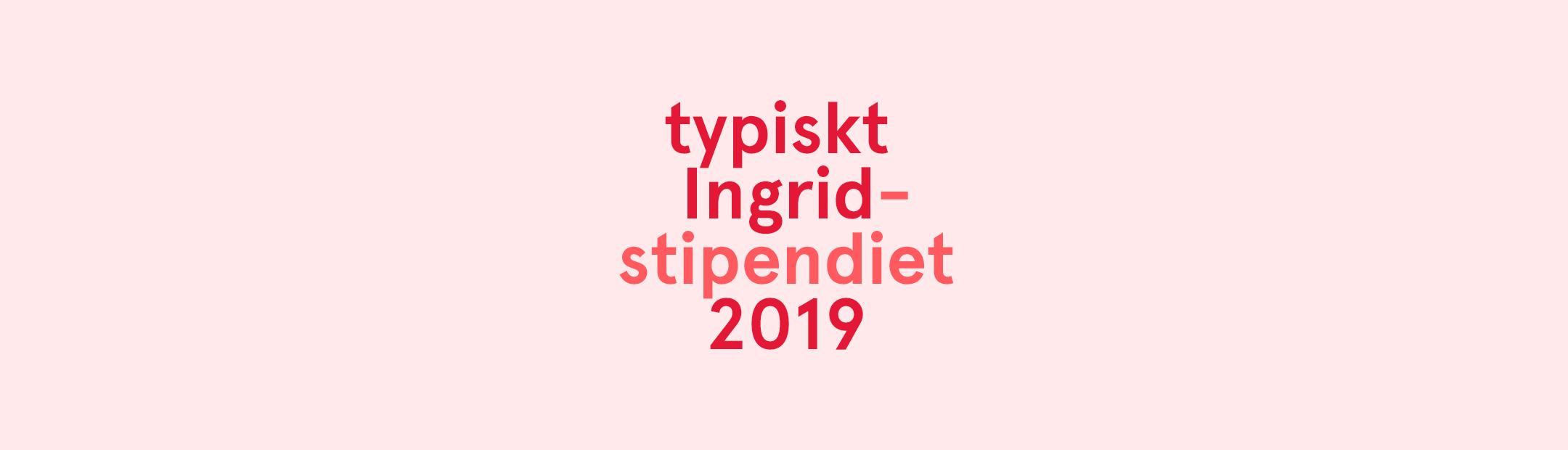 Typiskt Ingrid-stipendiet 2019 Friskis&Svettis Uppsala