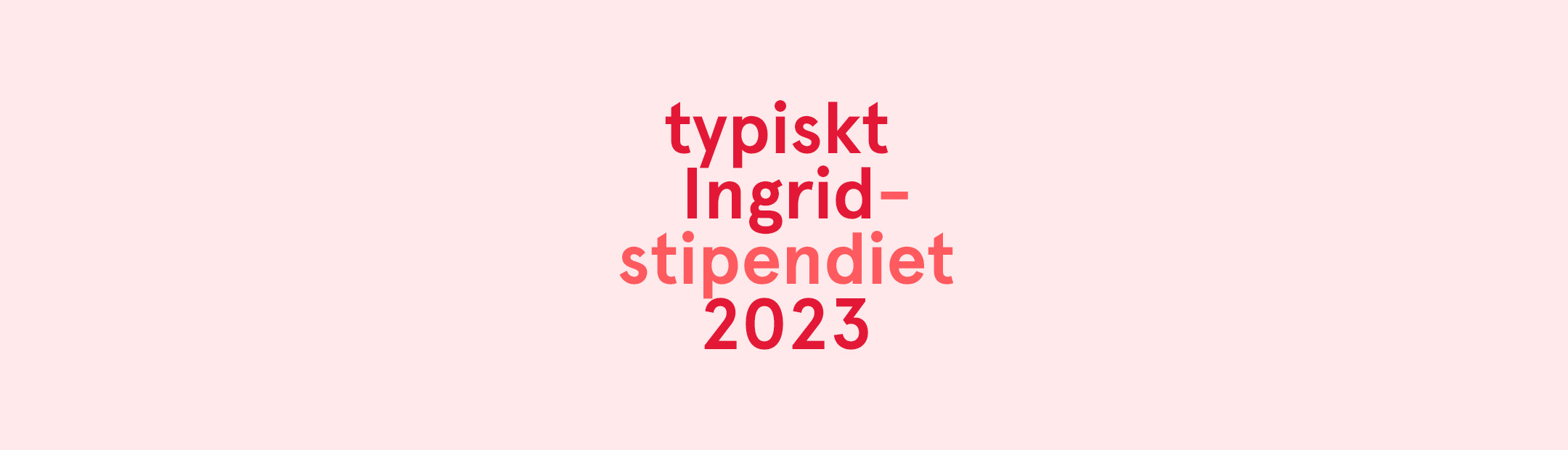 Friskis&Svettis Uppsala Typiskt Ingrid-stipendiet 2023