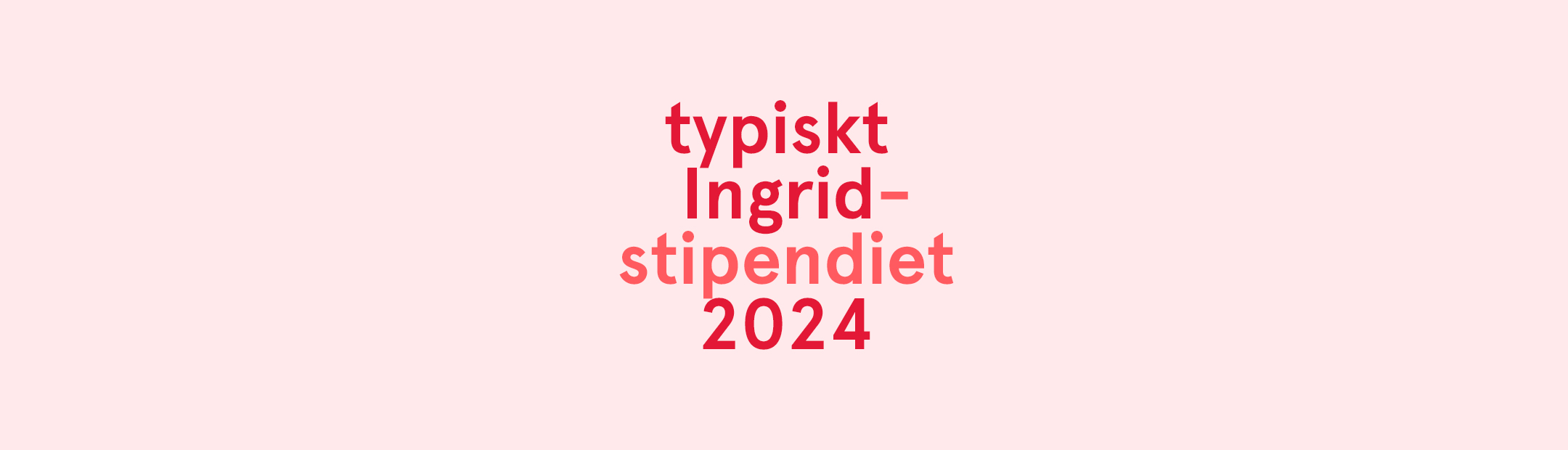 Friskis&Svettis Uppsala Typiskt Ingrid-stipendiet 2024